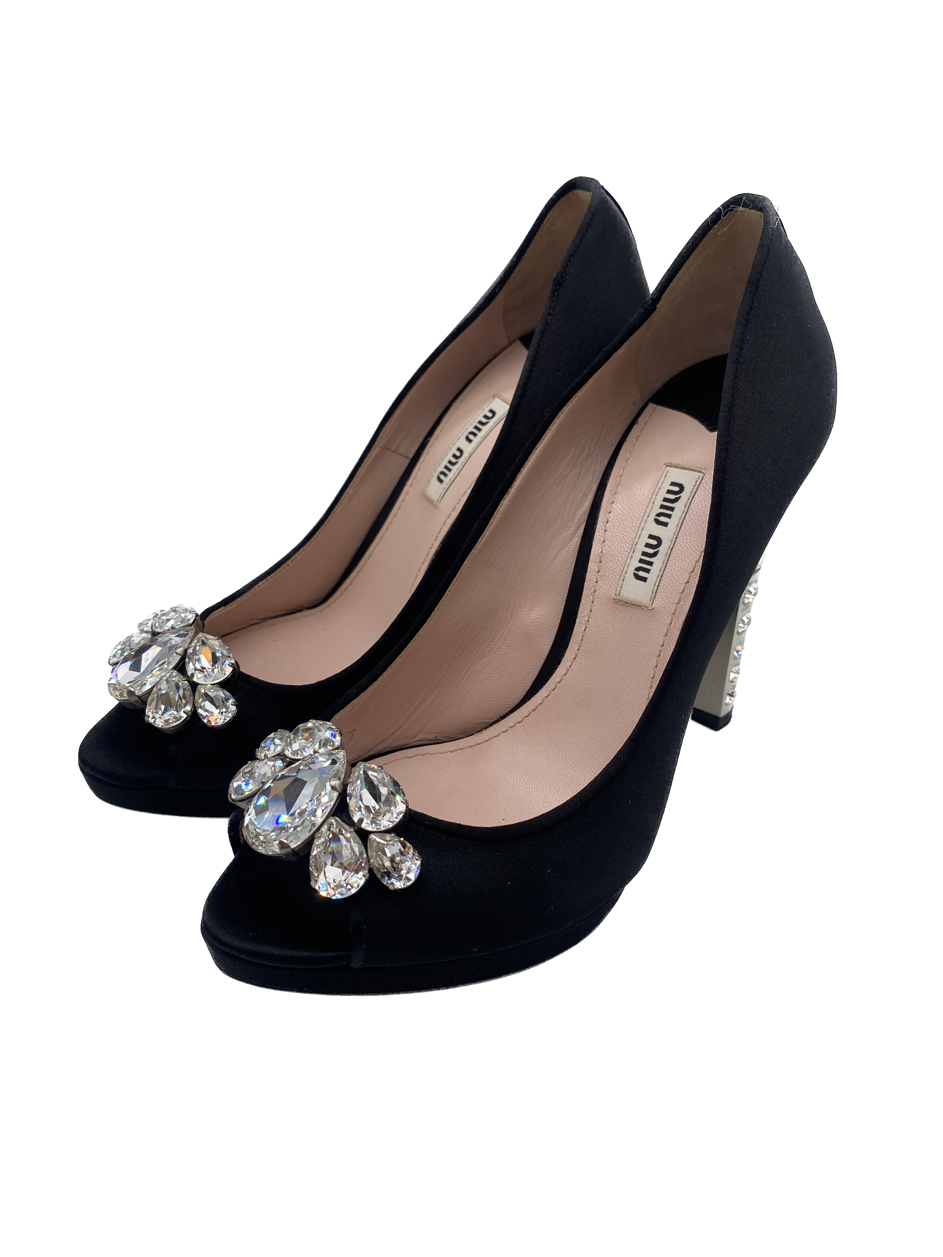 Escarpin transparent strass sales