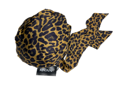 Bonnet imprimé léopard