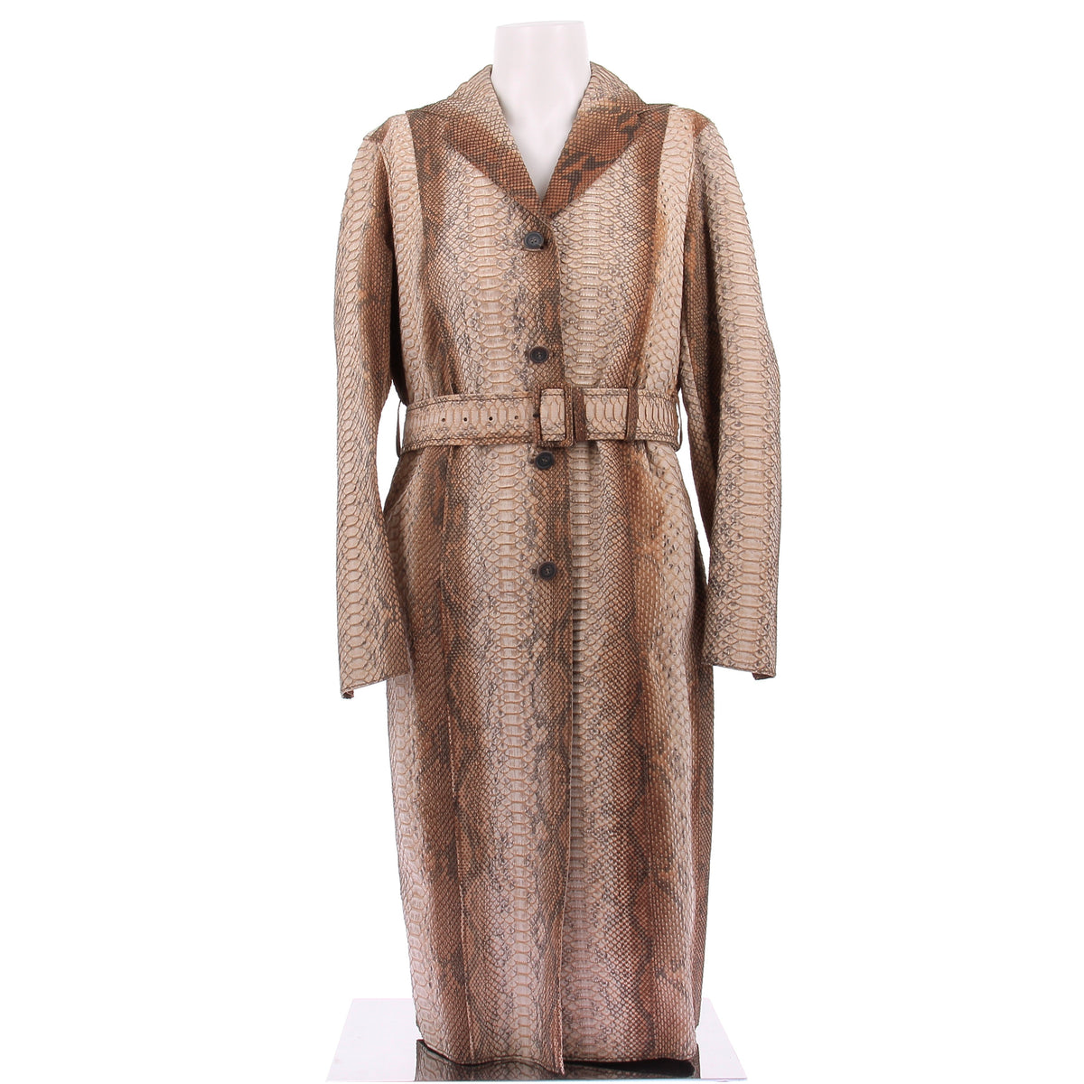 PS-156 Trench long en python – Personal Seller Paris