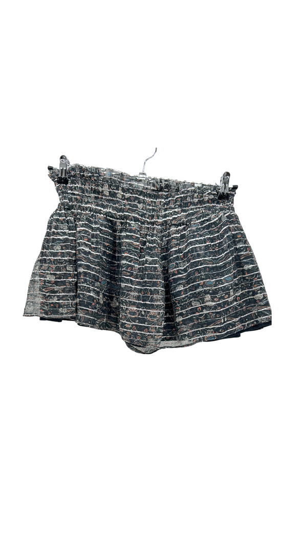 Short en soie