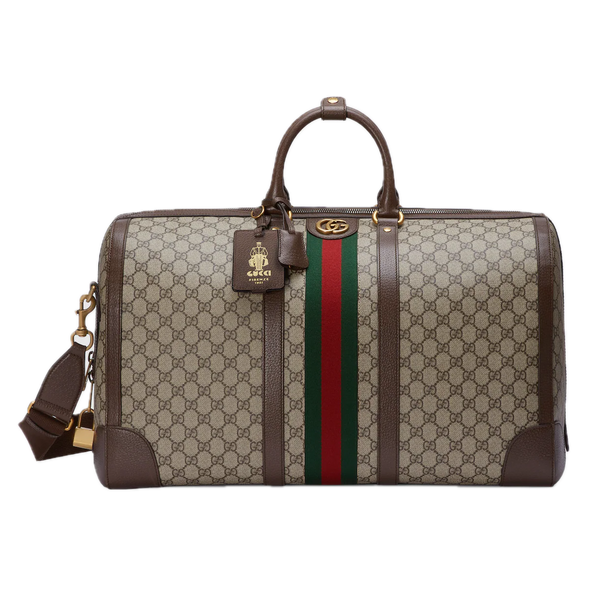 Sac de voyage "Savoy" en cuir et toile