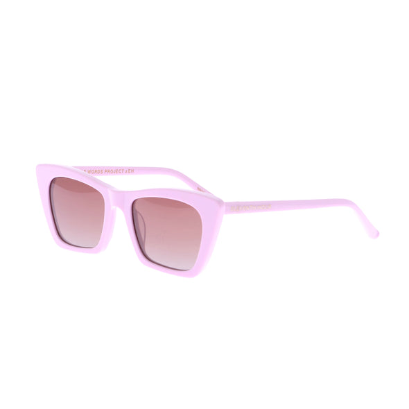 Lunettes de soleil roses