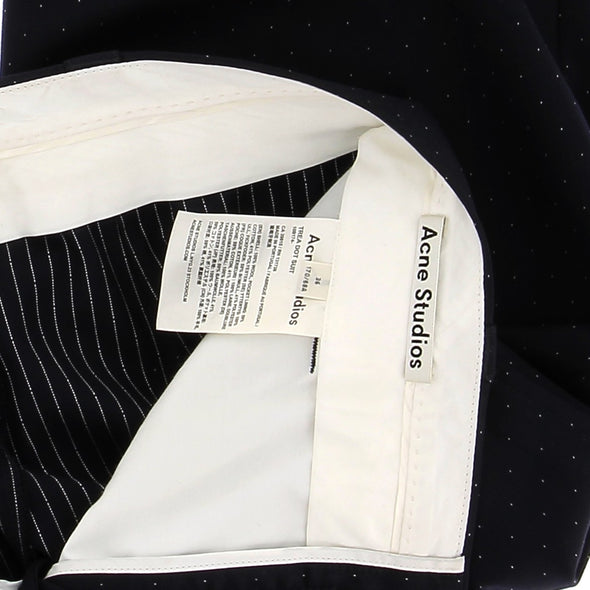 Pantalon de tailleur en laine