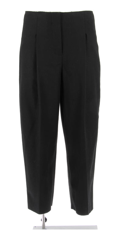 Pantalon en laine noir