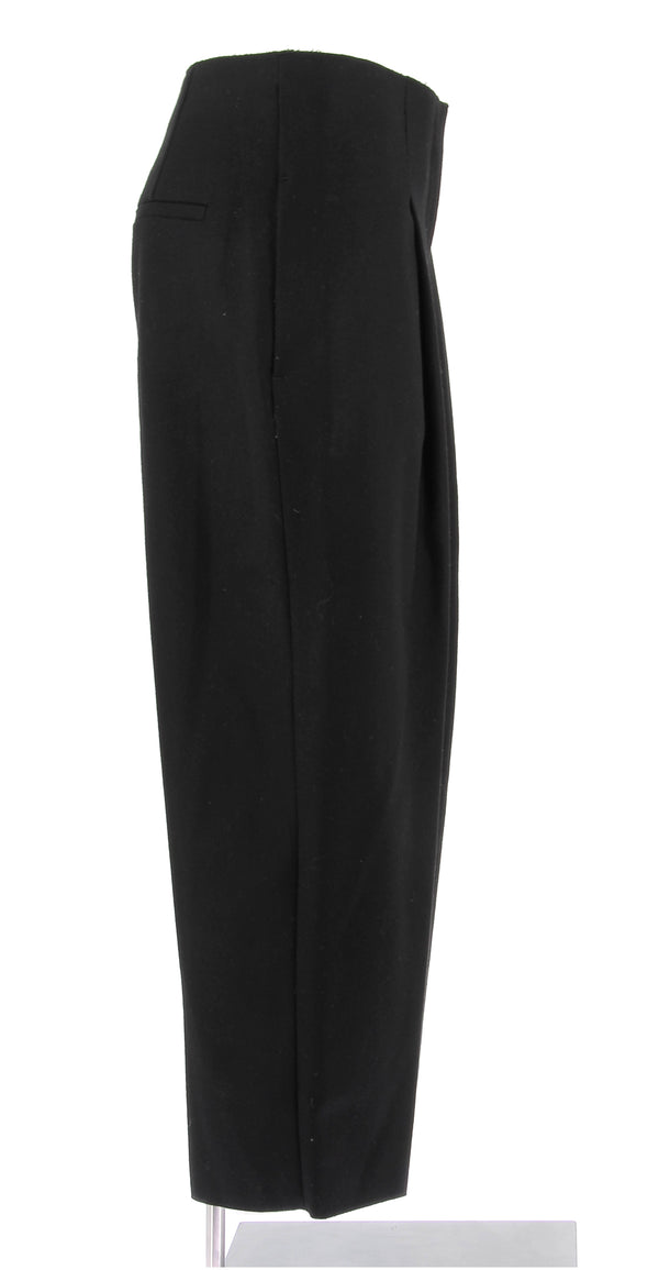 Pantalon en laine noir