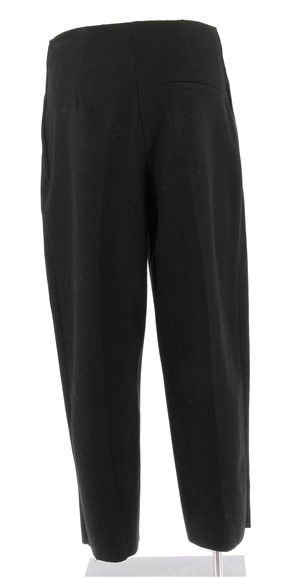 Pantalon en laine noir