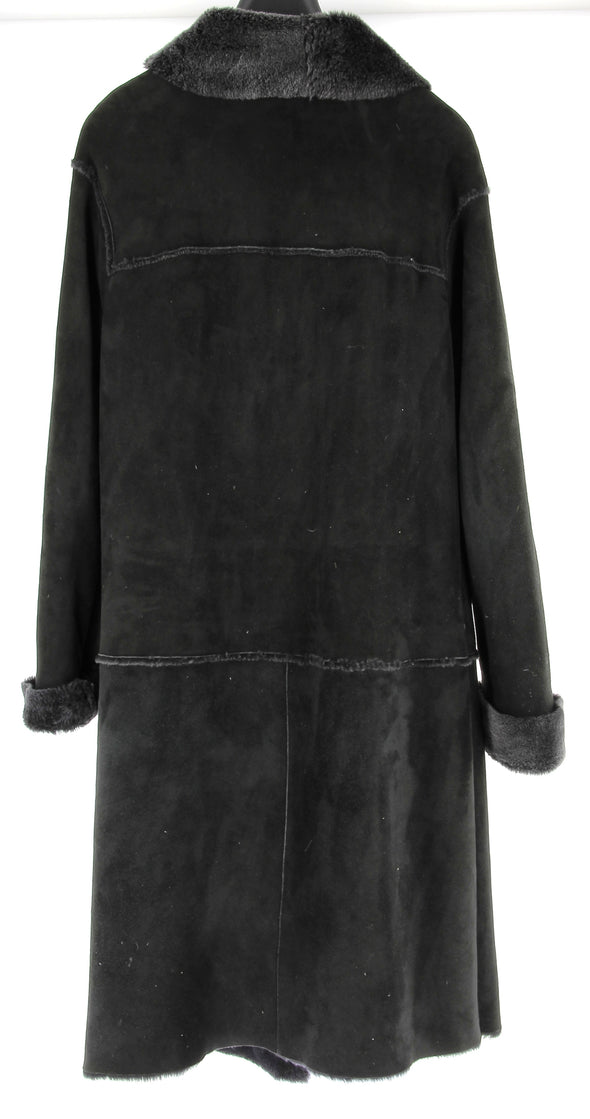 Peau lainée noire