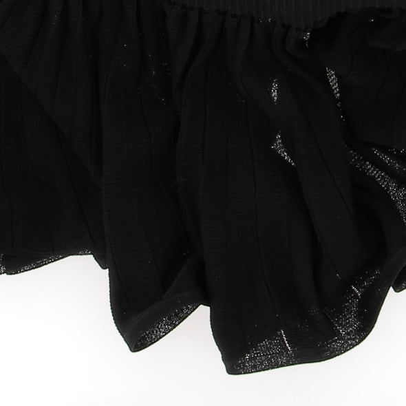Robe en soie noire