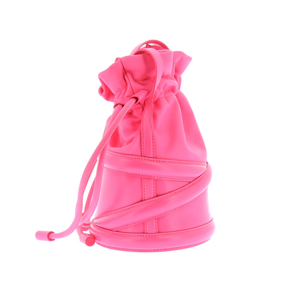 Sac bourse rose "Curve"