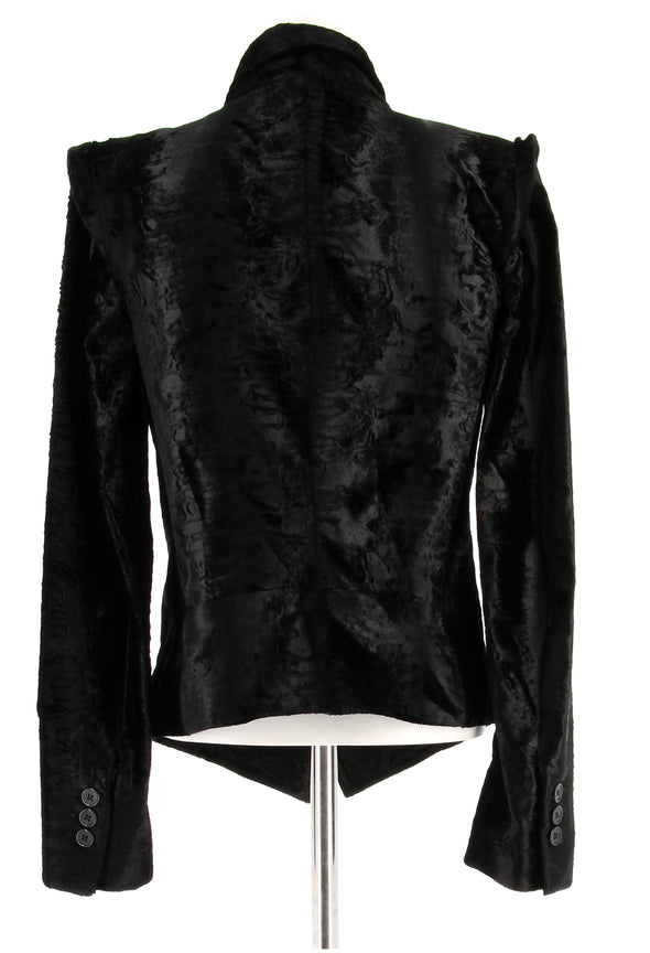 Manteau en velours