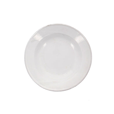 Assiette blanche creuse