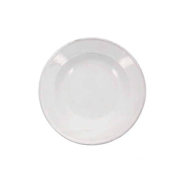 Assiette blanche creuse