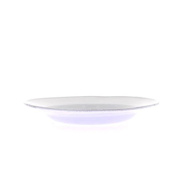 Assiette blanche creuse