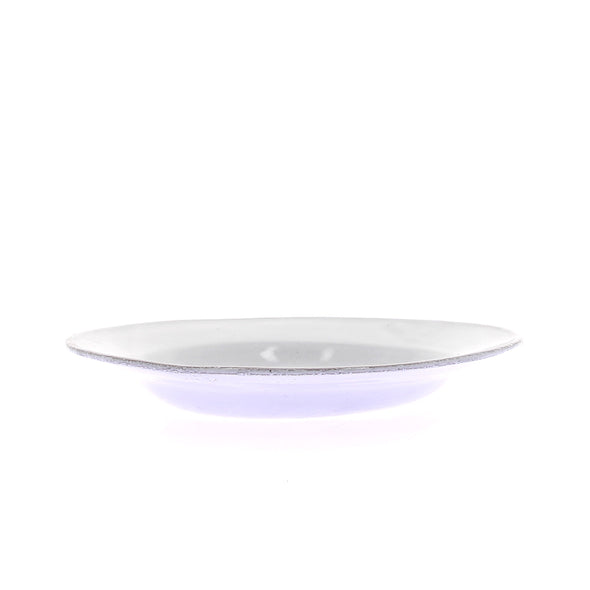 Assiette blanche creuse