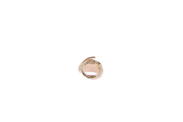 Bague dorée "Eroz"