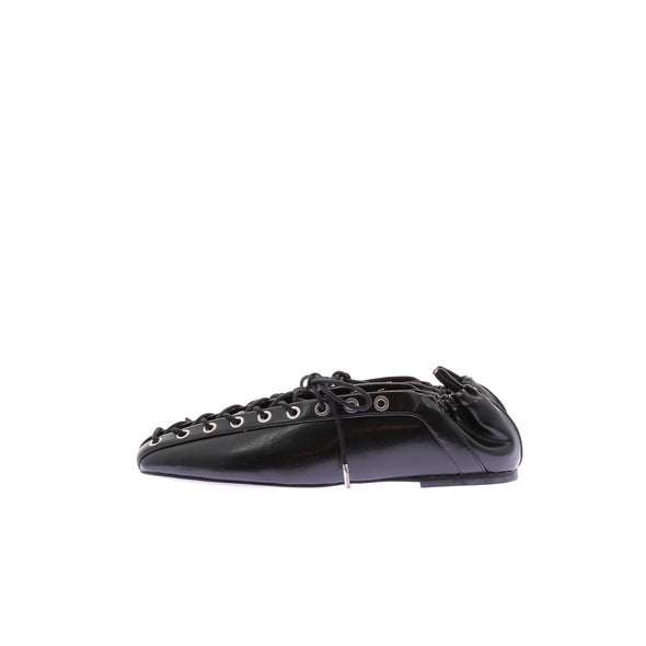 Ballerines à lacets
