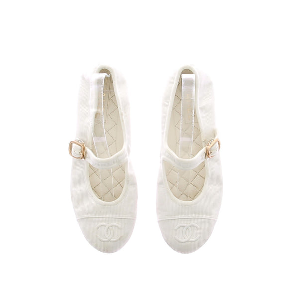 Ballerines blanches