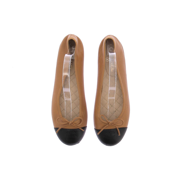 Ballerines en cuir