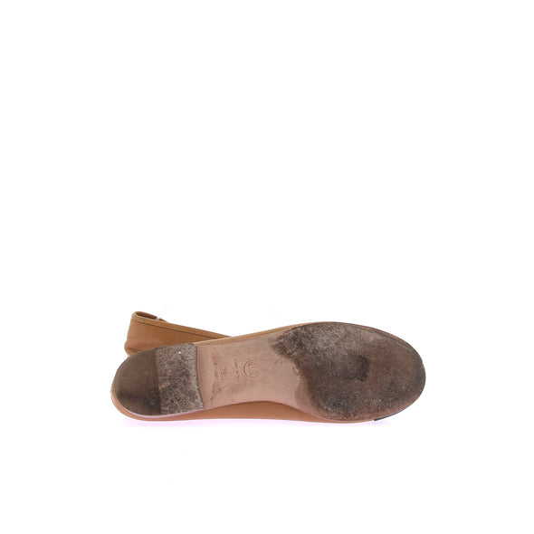 Ballerines en cuir