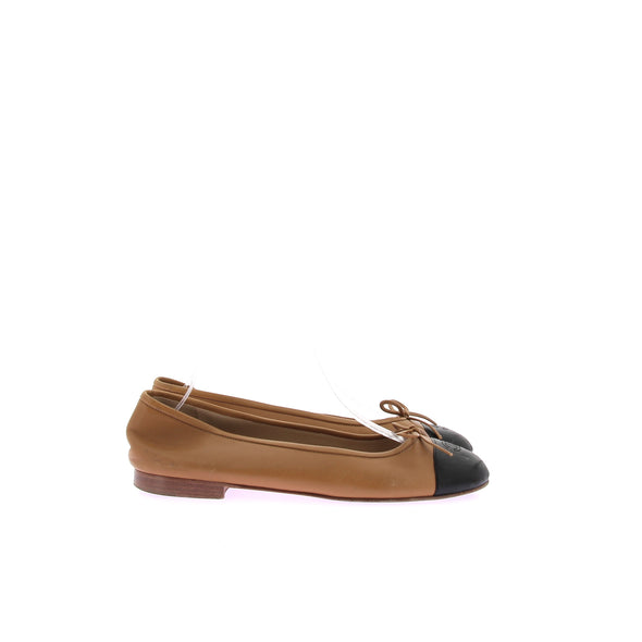 Ballerines en cuir