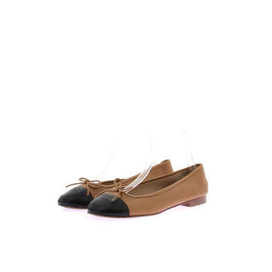 Ballerines en cuir