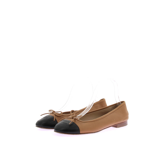 Ballerines en cuir