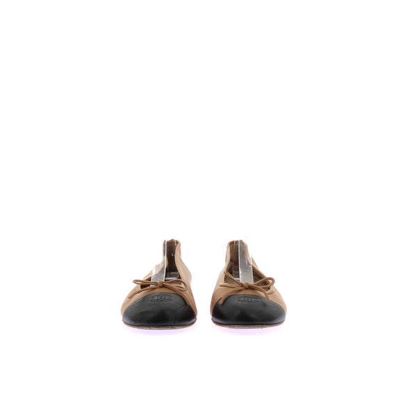 Ballerines en cuir