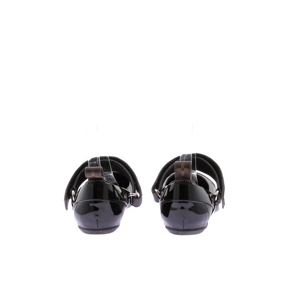 Ballerines bi-matières