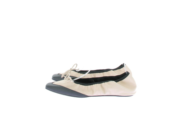 Ballerines en cuir