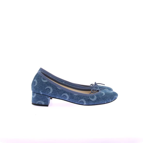 Ballerines en denim