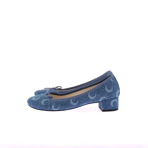 Ballerines en denim
