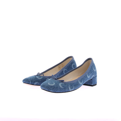 Ballerines en denim