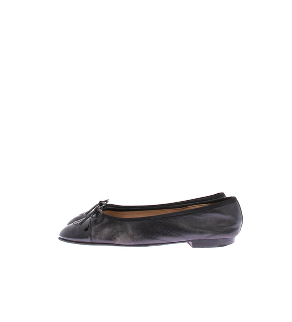 Ballerines noires "Cambon"