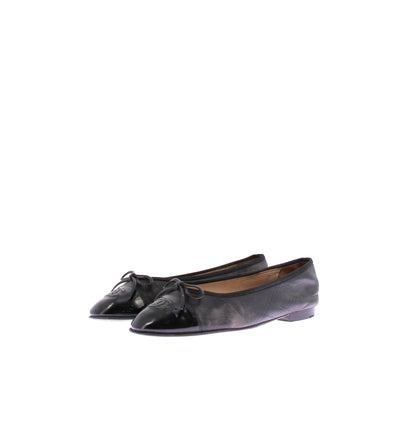 Ballerines noires "Cambon"