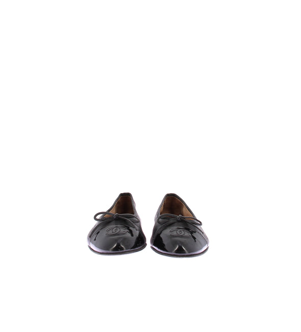 Ballerines noires "Cambon"