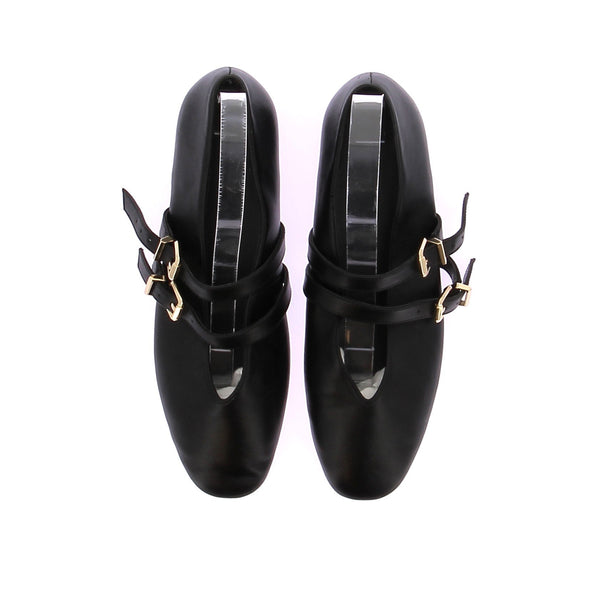 Ballerines noires "Astrid"