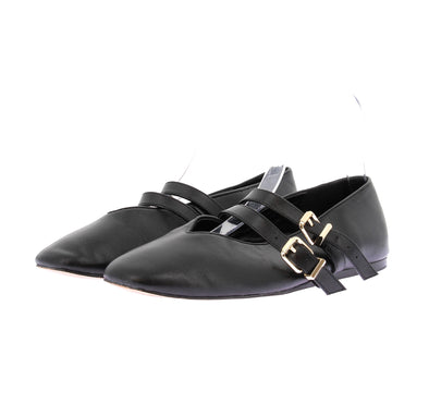 Ballerines noires "Astrid"
