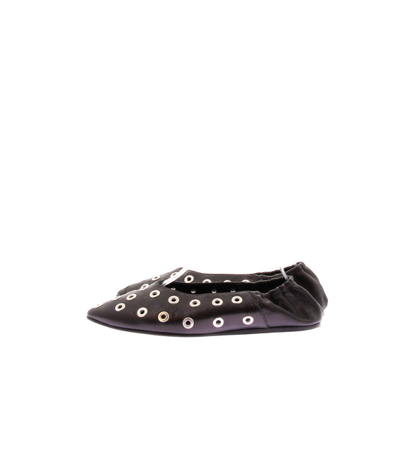 Ballerines noires "Charlotte"