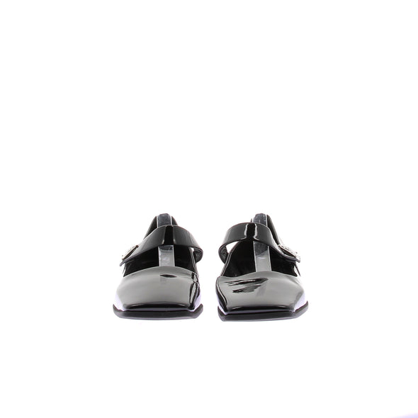 Ballerines en cuir verni
