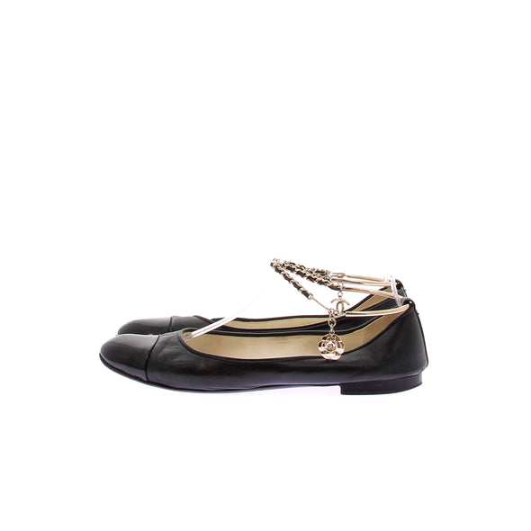 Ballerines en cuir