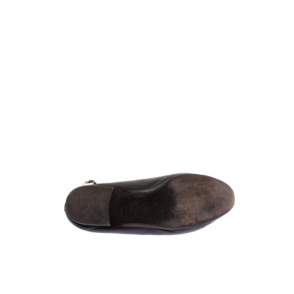 Ballerines en cuir