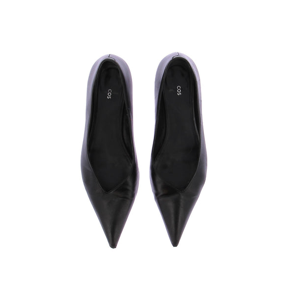 Ballerines en cuir