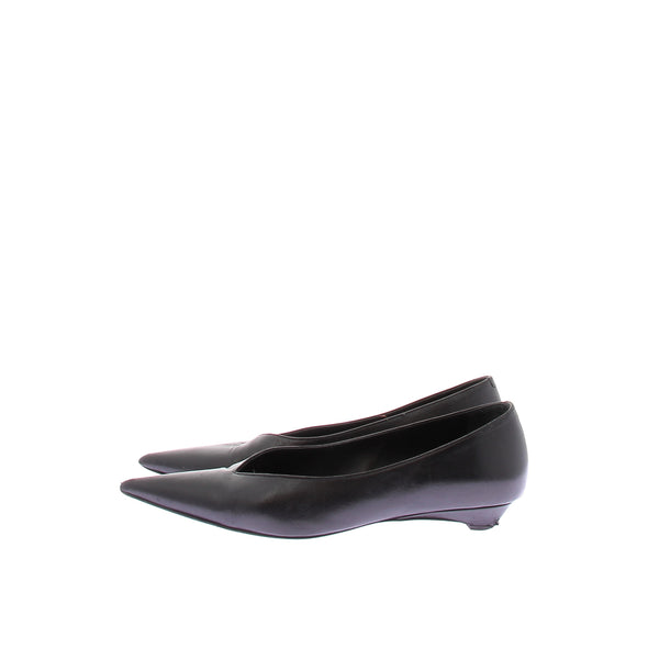 Ballerines en cuir