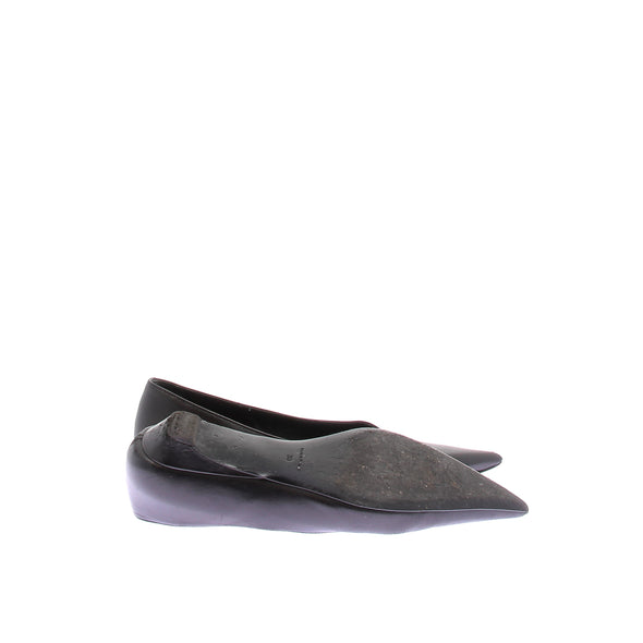 Ballerines en cuir