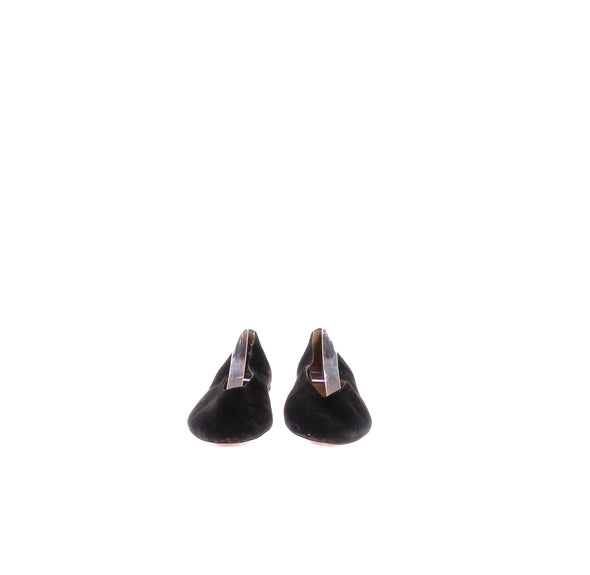 Ballerines en velours "Low Matilda"