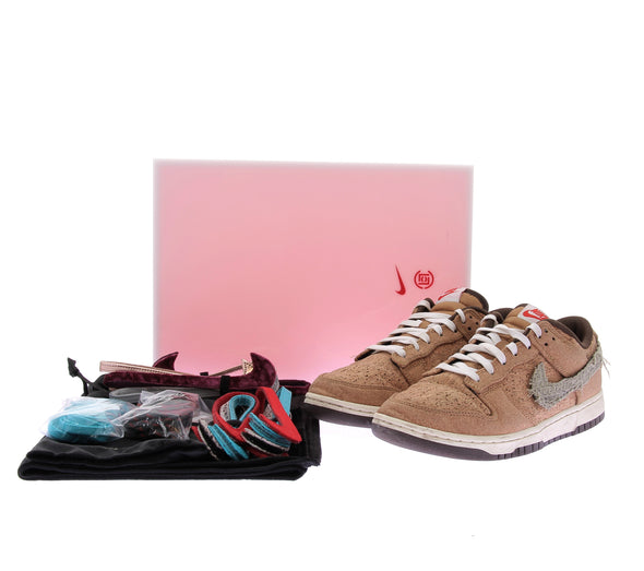 Baskets marrons "Dunk Low Clot"