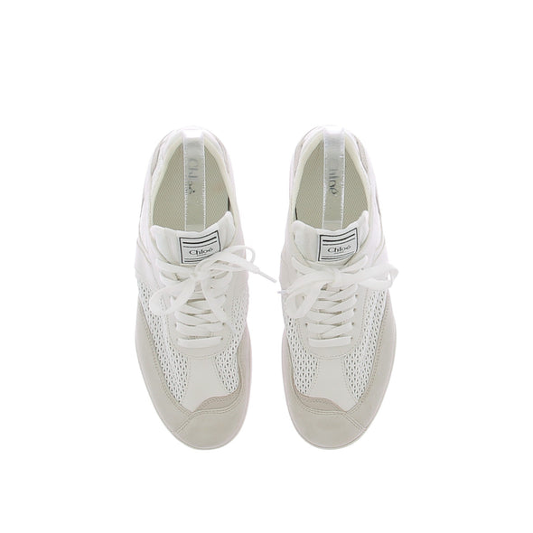 Baskets blanches "Kick"