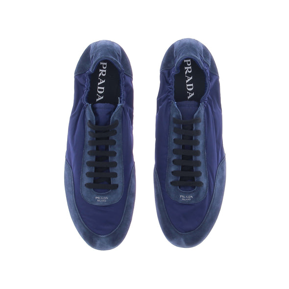 Baskets "Collapse" bleues