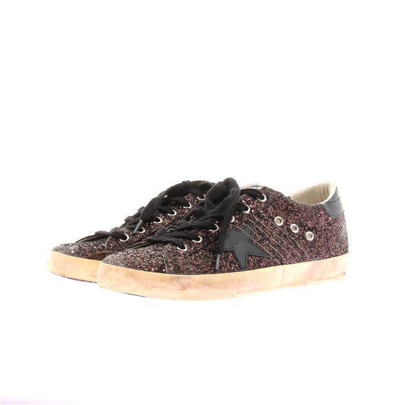 Baskets violet foncé "Super-Star"