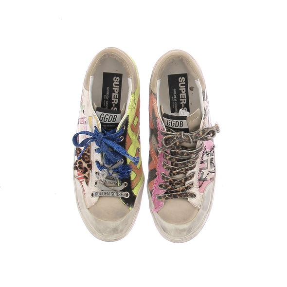 Baskets multicolores "Super-Star"